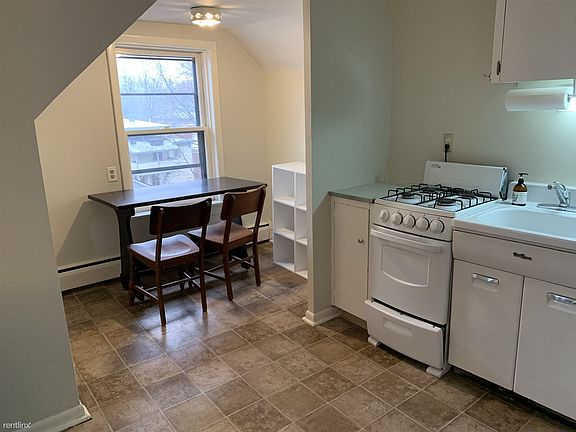 Kitchen into dining nook