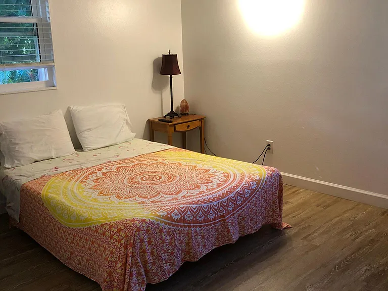 Bedroom 3/ downstairs, 55 inch TV