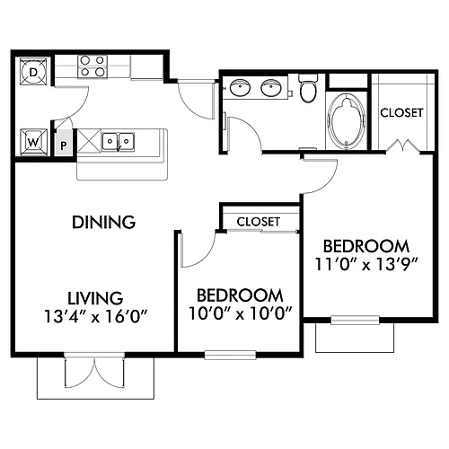Floor plan D3