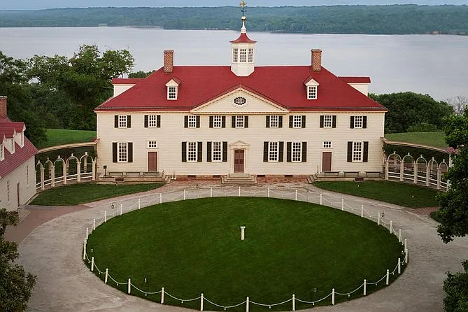 George Washington Mt Vernon Estate 1 mile away