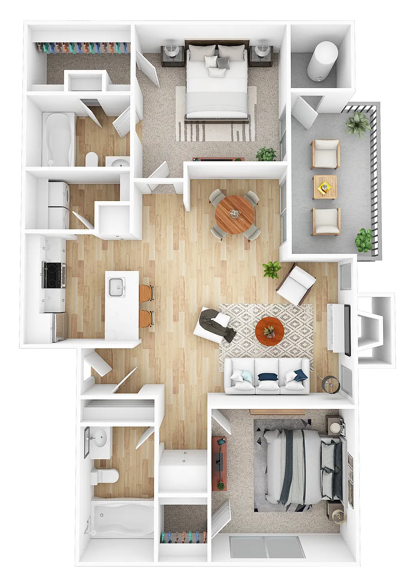 Floor plan B20R