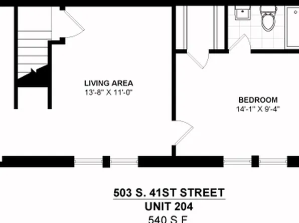 503 S 41st Street, 503 S 41st St APT 204, Philadelphia, PA 19104