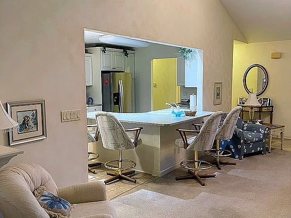 great room/kitchen