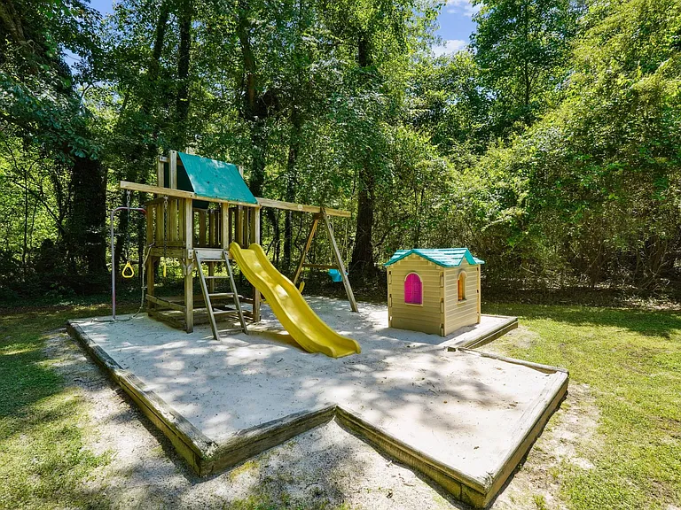 Private Playground in backyard.