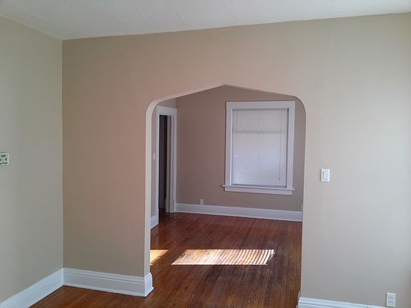 View of the front room from kitchen
