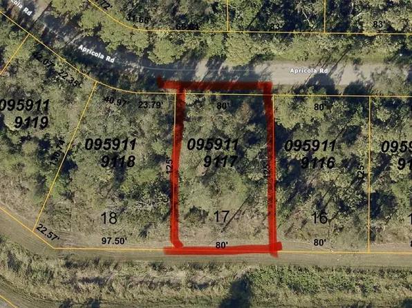Apricola Rd Lot 17, North Pt, FL 34286
