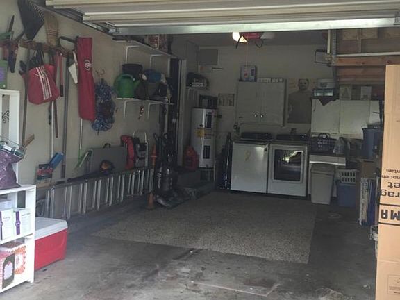 One car attached garage! 