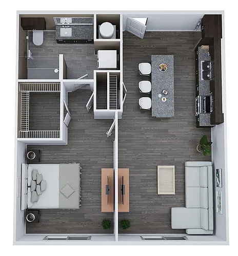 Floor plan B1