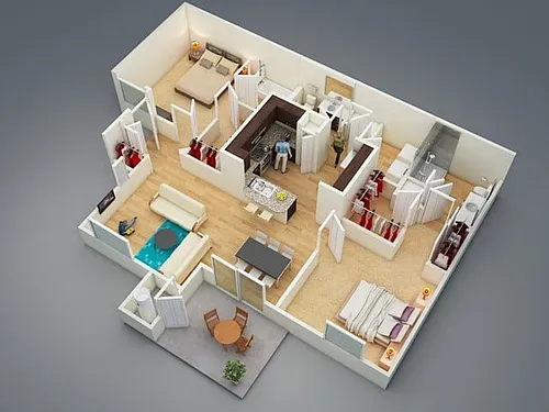 Floor plan B2