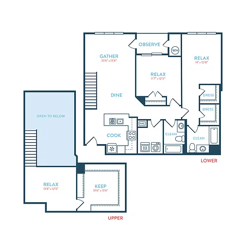 Floor plan Tea House B14 Loft