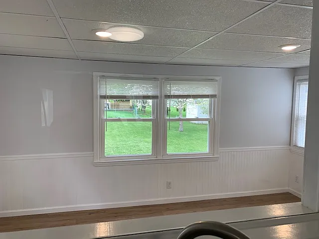 Sunroom off kitchen