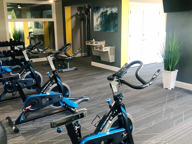 Get fit in our state-of-the-art fitness center, open for you any time of day.