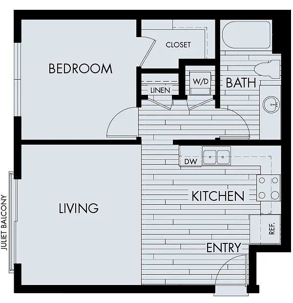Floor plan Vela Plan 1A