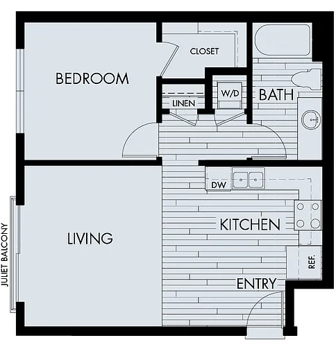 Floor plan Vela Plan 1A