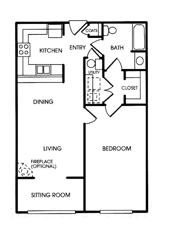 Floor plan The Sandpiper