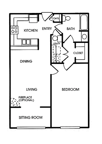 Floor plan The Sandpiper