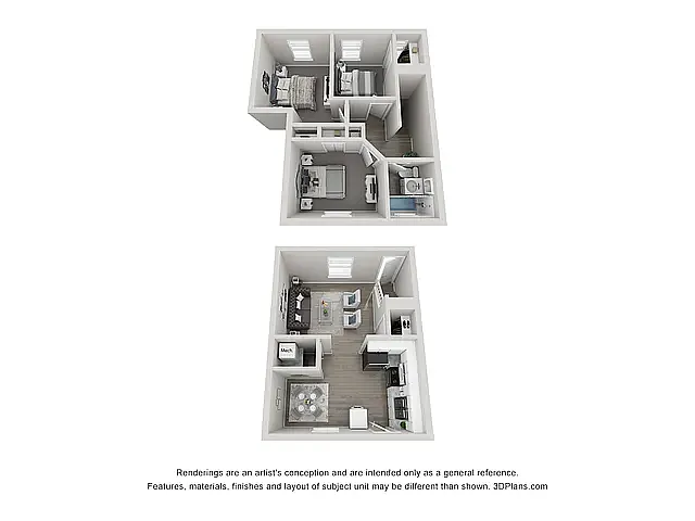 Floor plan 3x1 TH