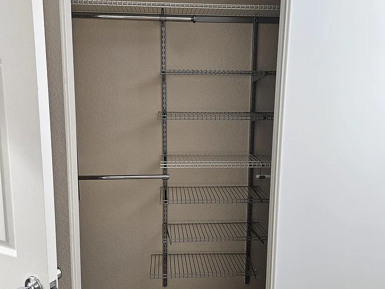 Master bedroom, large closet