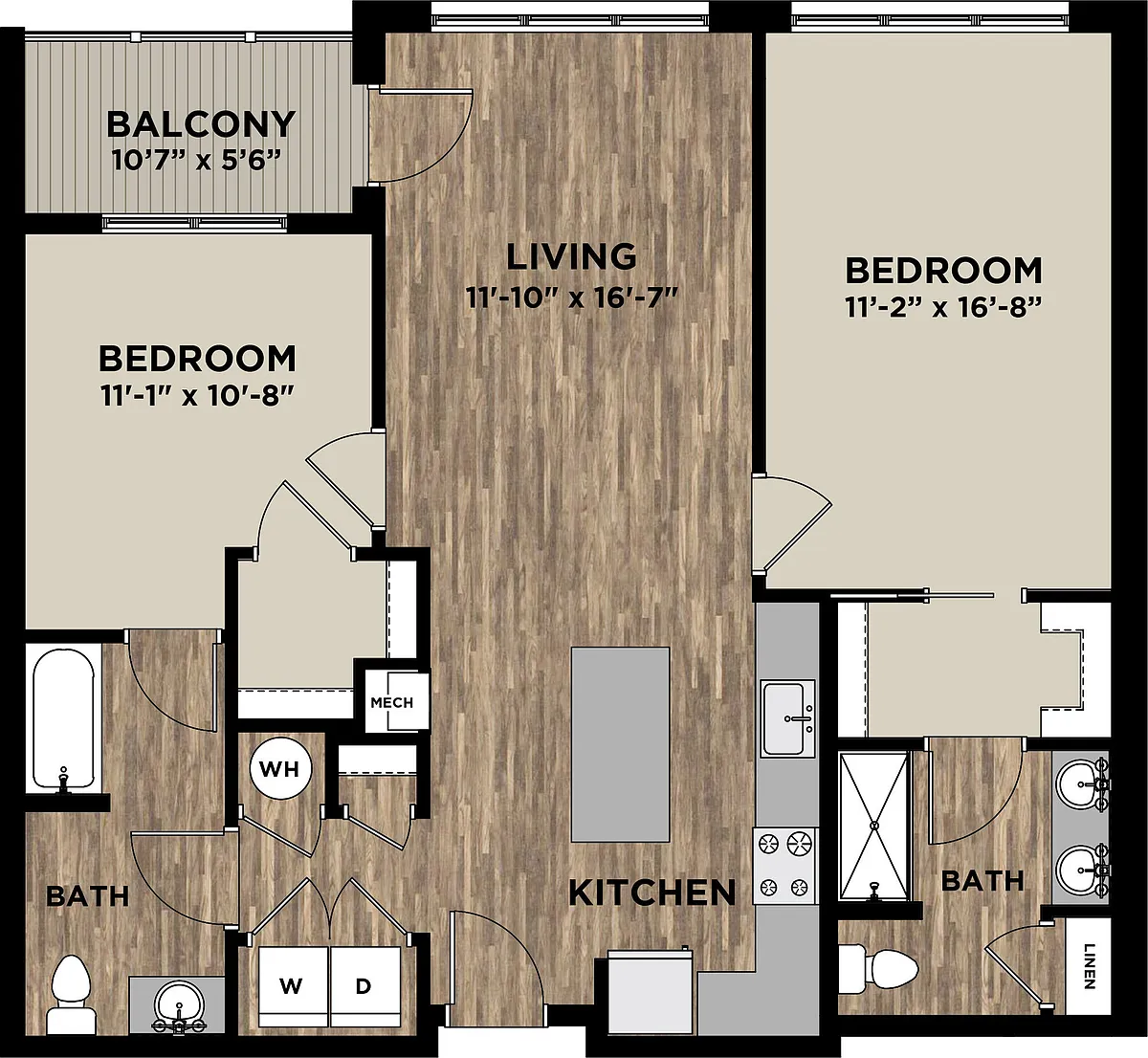 Floor plan B10