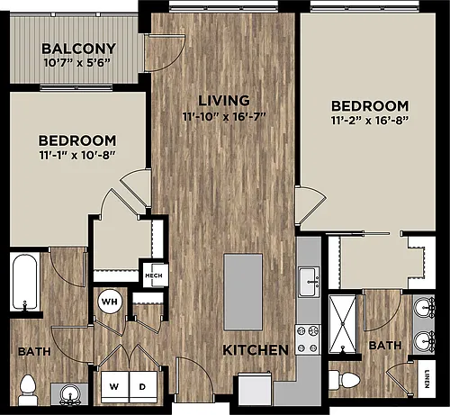 Floor plan B14