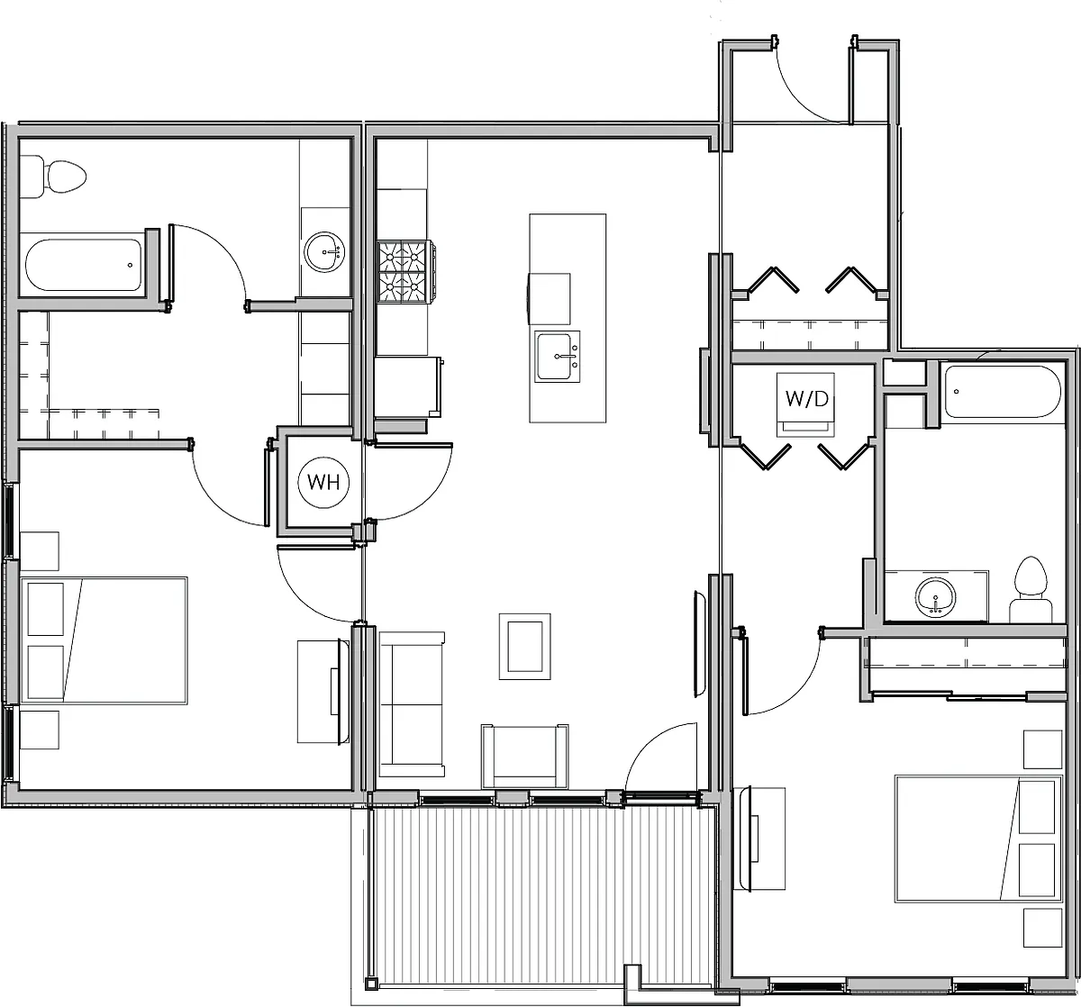 Floor plan Rattlesnake
