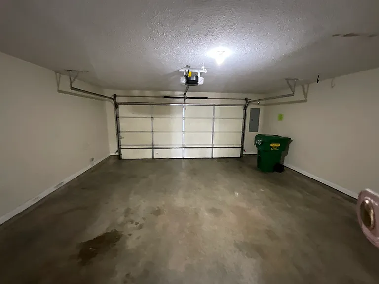Attached 2 car garage