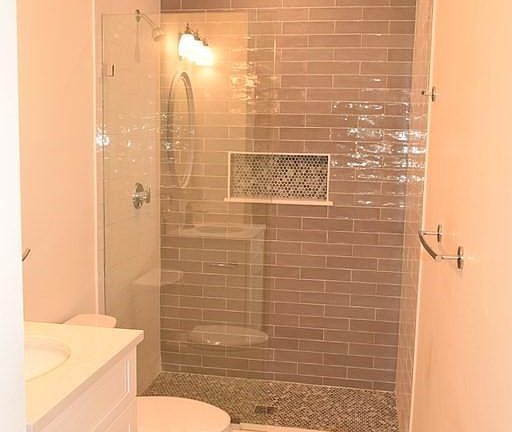 Full bath with walk in shower