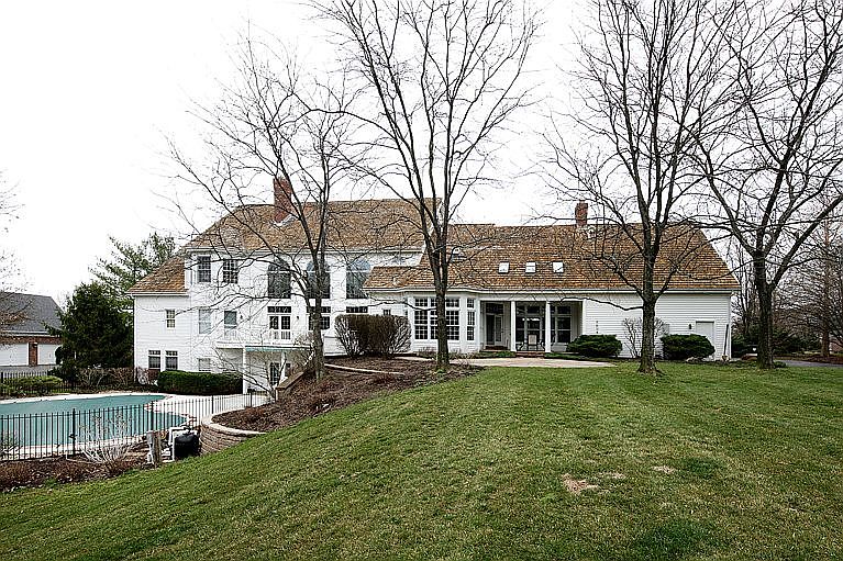 Large backyard