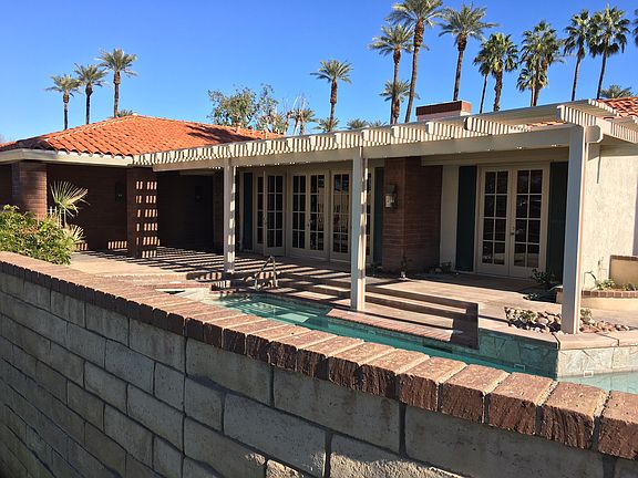 FRONT PATIO AND POOL
