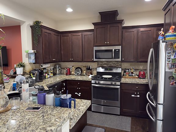 a different angle showcasing the kitchen