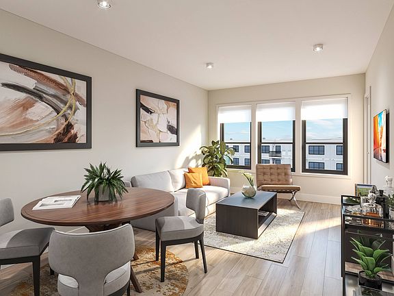 The Royal - Model Apartment Living Room