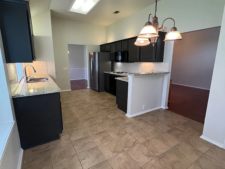 Kitchen with dining area