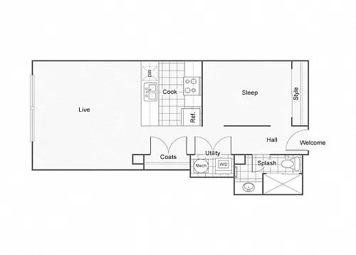 Floor plan McQueen