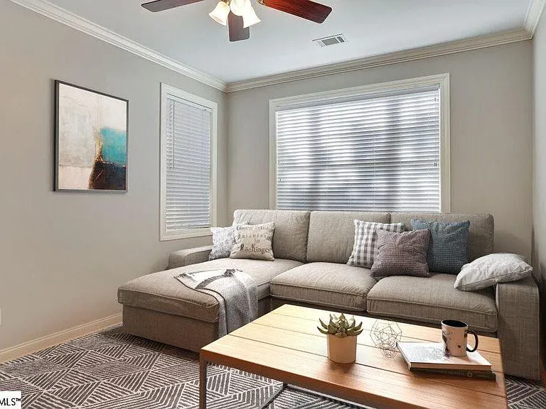 Light-filled living room