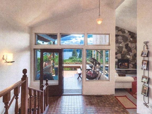 Your first view entering the home