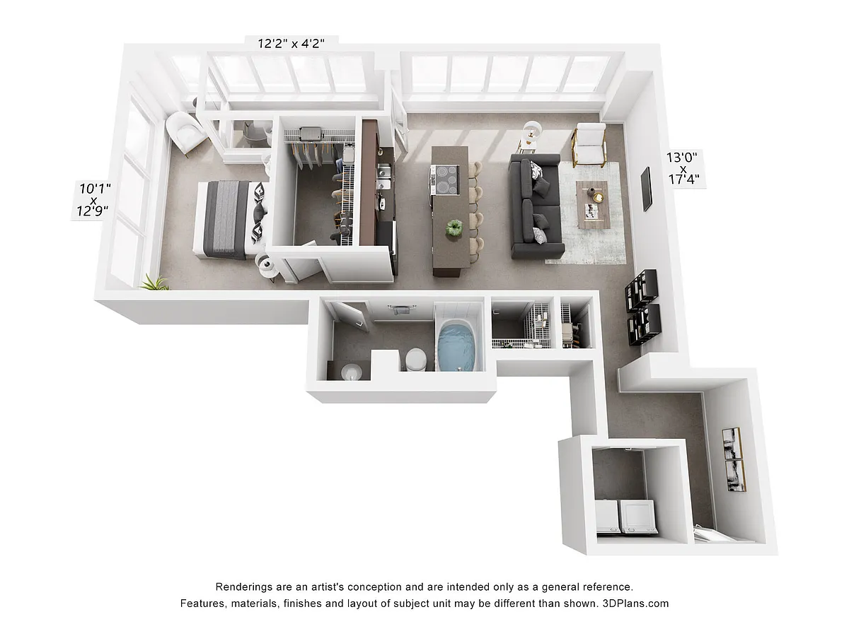 Floor plan Corner 1