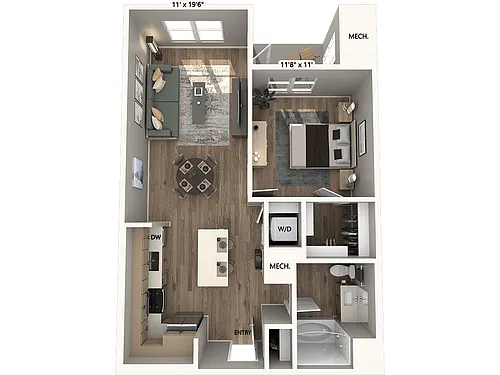 Floor plan AM14b-alt-b