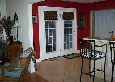 French Doors in Kitchen