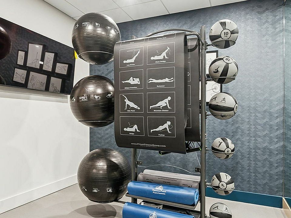 Yoga Studio with Equipment