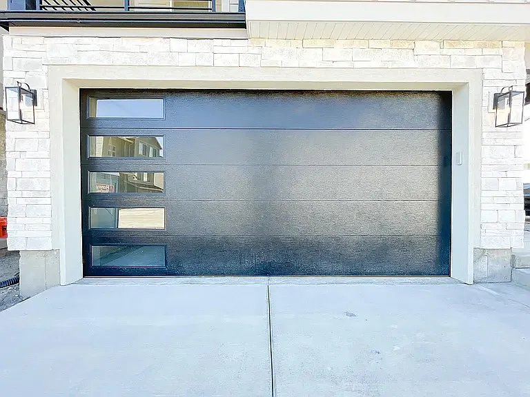 Two-car Garage with Tesla Wall Charger