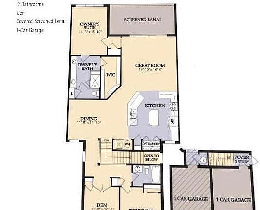 1865 sqft & lanai & garage