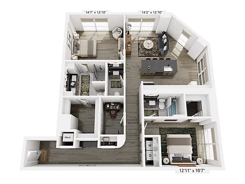 Floor plan B11