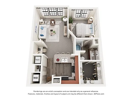 Floor plan Eldridge