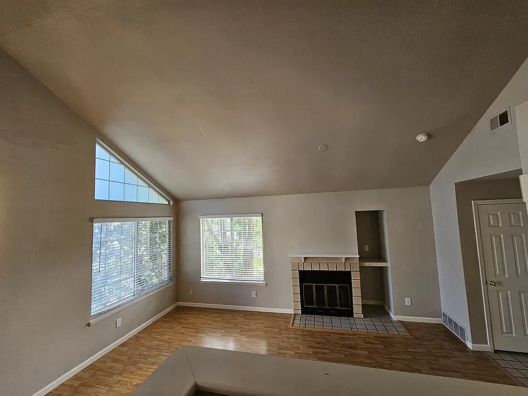 Living Room & Fireplace