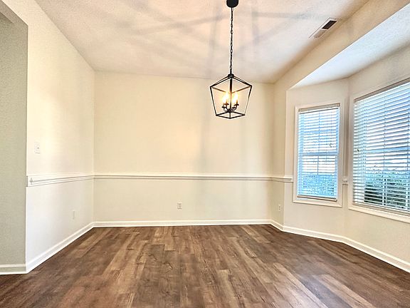 Dinging Room to the right of the staircase