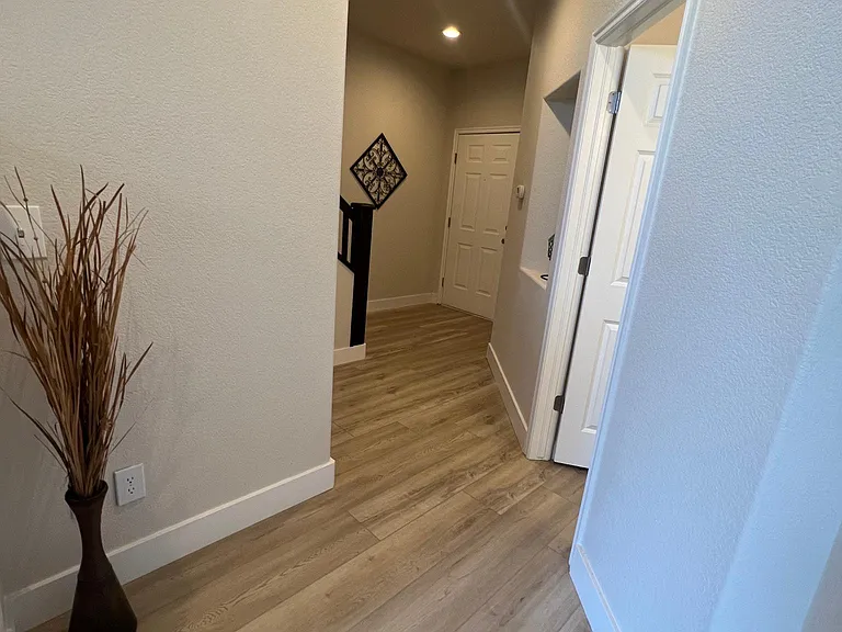 High end LVP flooring throughout.