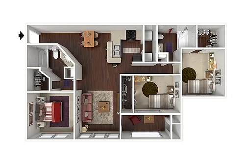 Floor plan Crepe Myrtle