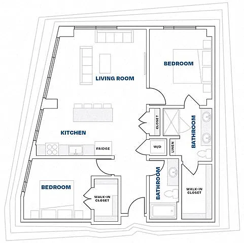 Floor plan B6