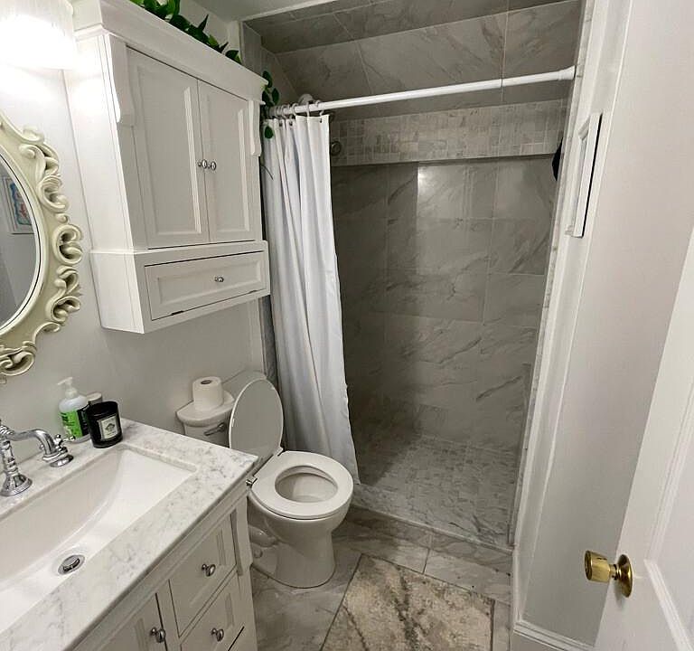Marbled Bathroom
