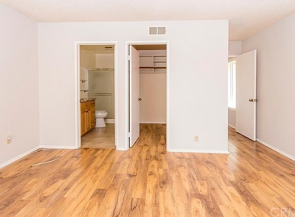 Master Suite with walk-in closet and upgraded bathroom